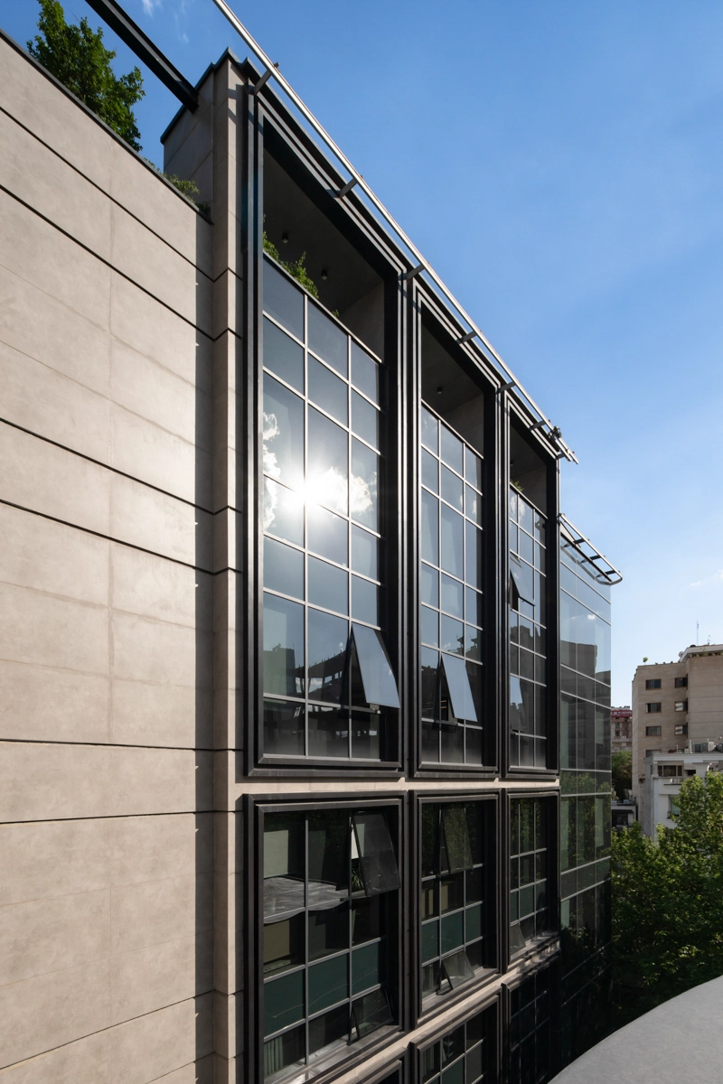 Omid Gholampour & Assosiate-Commercial & Office Bulding - Shabdiz Commercial & Office Building - Modern Architect - Tehran3