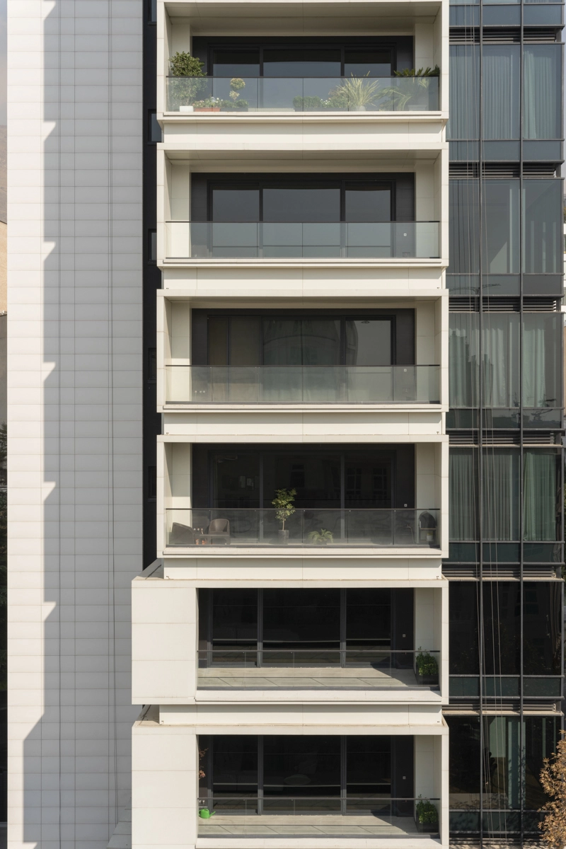 Omid Gholampour & Assosiate-Residential Building-Apartment- Baran 14 Residential Building - Modern Architect - Tehran46